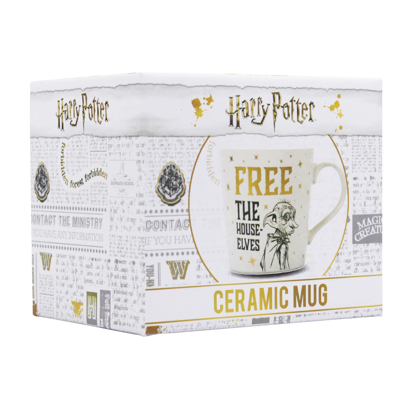 Dobby Tapered Mug - Harry Potter - Free the House Elves