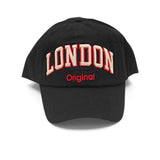 Dorian London Original Cap - Black & Red - London Souvenir Cap