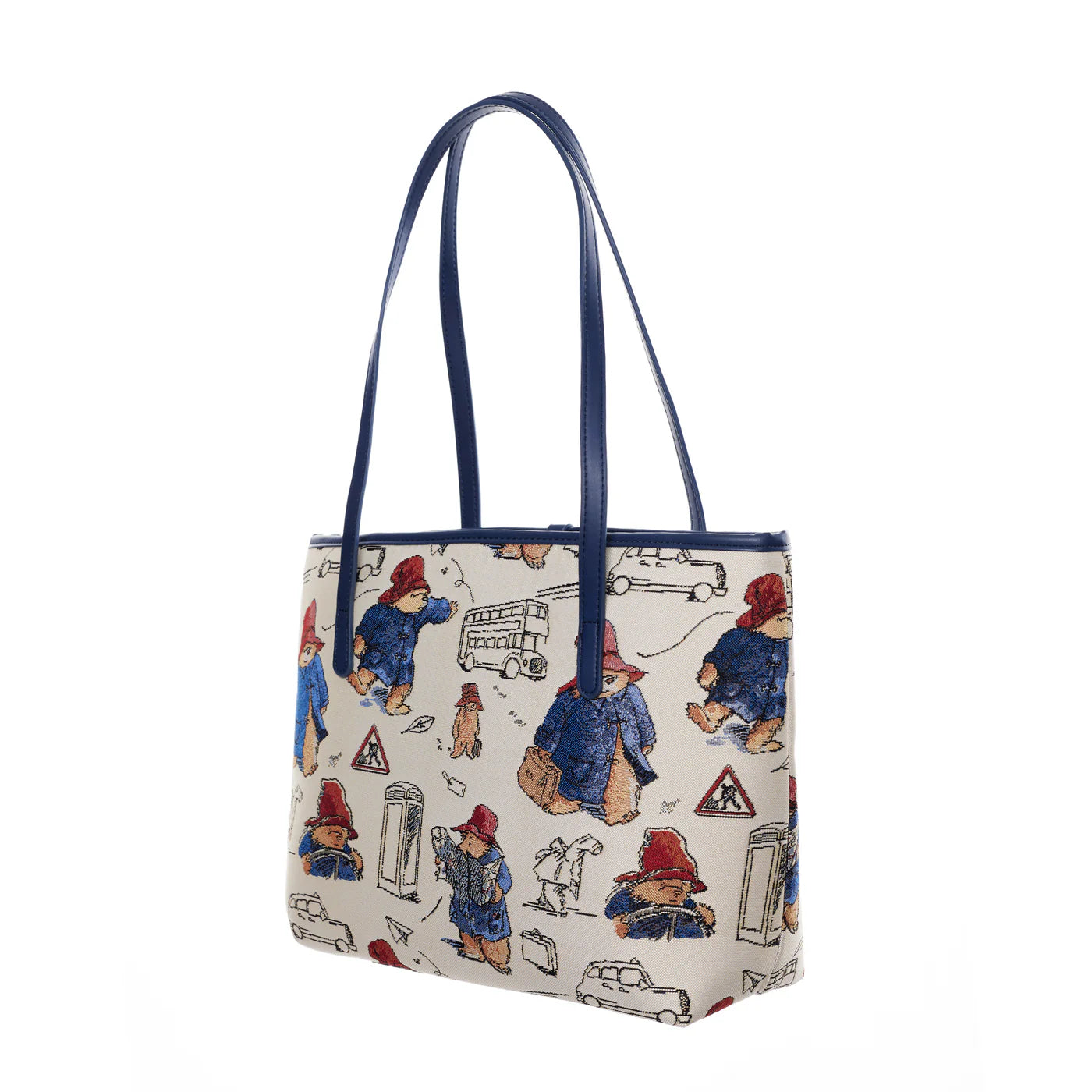 Paddington Bear Tapestry College Tote Bag – Official Peggy Fortnum Design Shoulder Bag