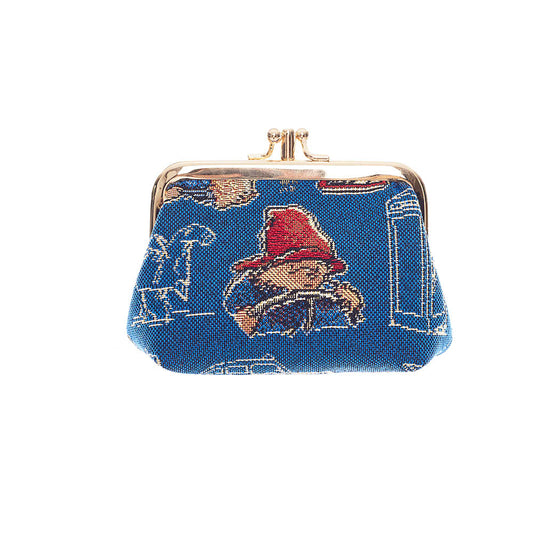 Paddington Bear Blue ™ - Frame Purse - London Souvenirs
