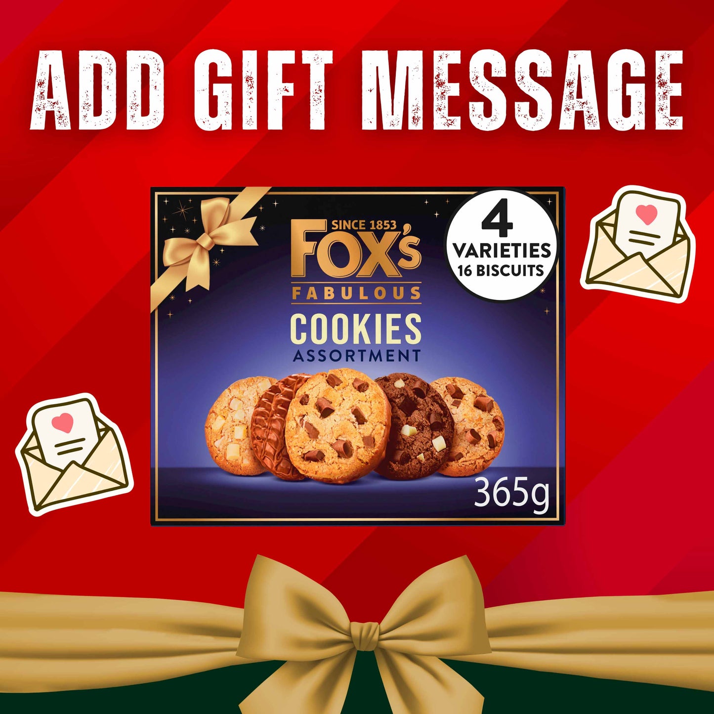 Fox's Fabulous Cookies Assortment 365g - British Snacks