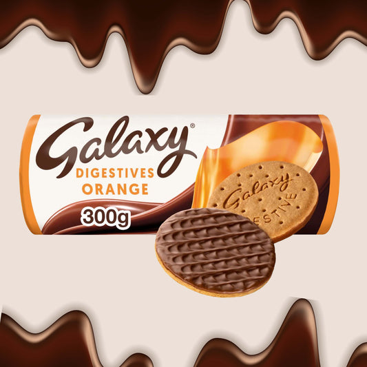 Galaxy Orange Digestive Biscuits - 300g- Orange Biscuit