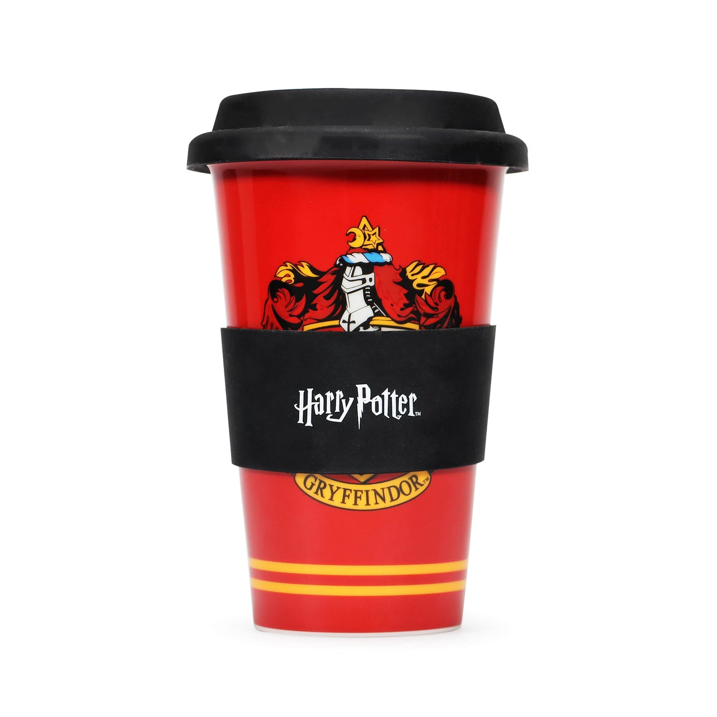 Gryffindor Ceramic Travel Mug - Harry Potter Gifts & Merchandise