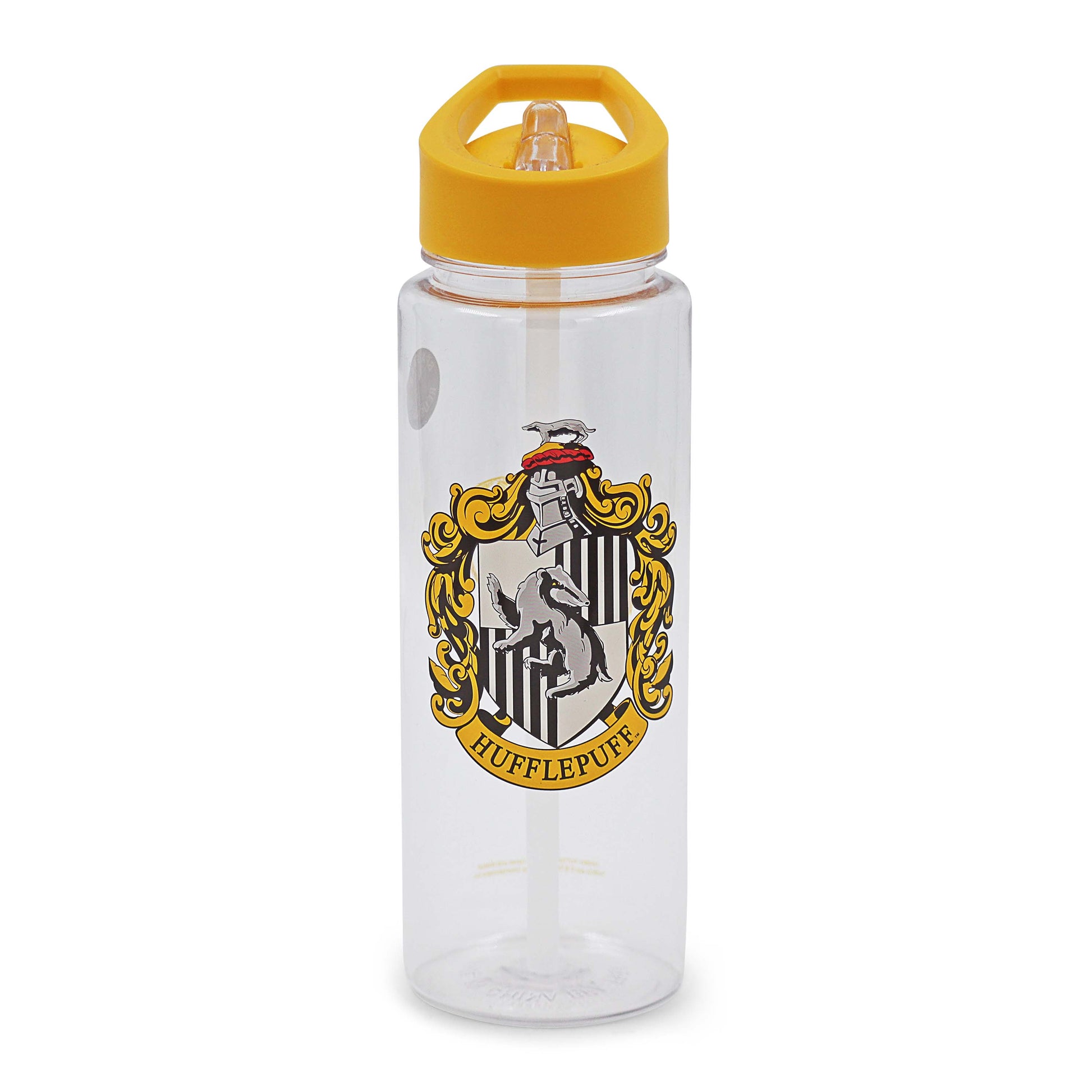 Harry Potter Water Bottle - Hufflepuff Crest - London Souvenir