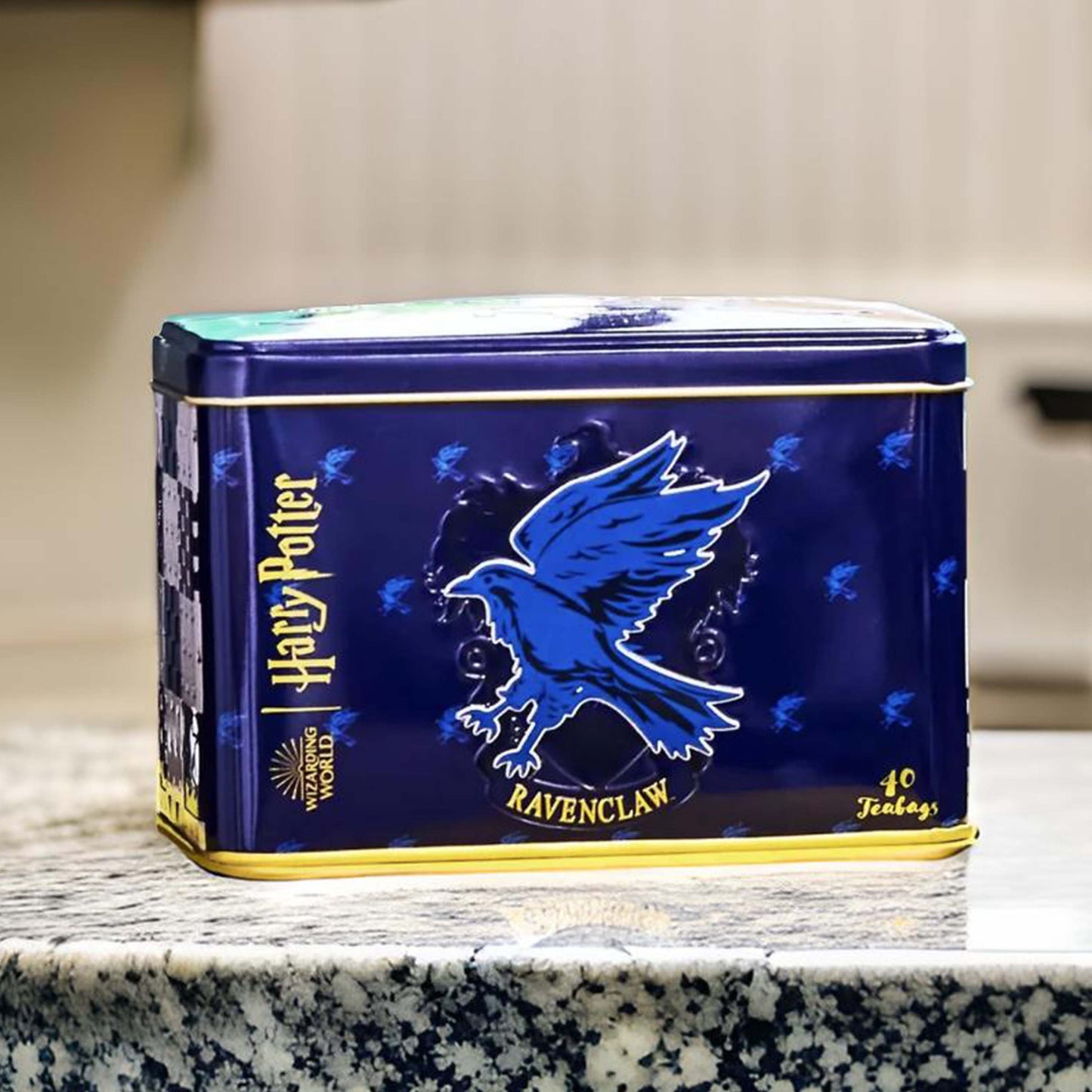 Harry Potter™ Ravenclaw Tea Caddy Tin - 40 Teabags - London Souvenirs