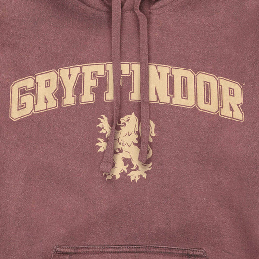 Harry Potter Gryffindor Vintage Style Adults Hoodie - Harry Potter Gryffindor Hoodies - Official Licensed Merchandise