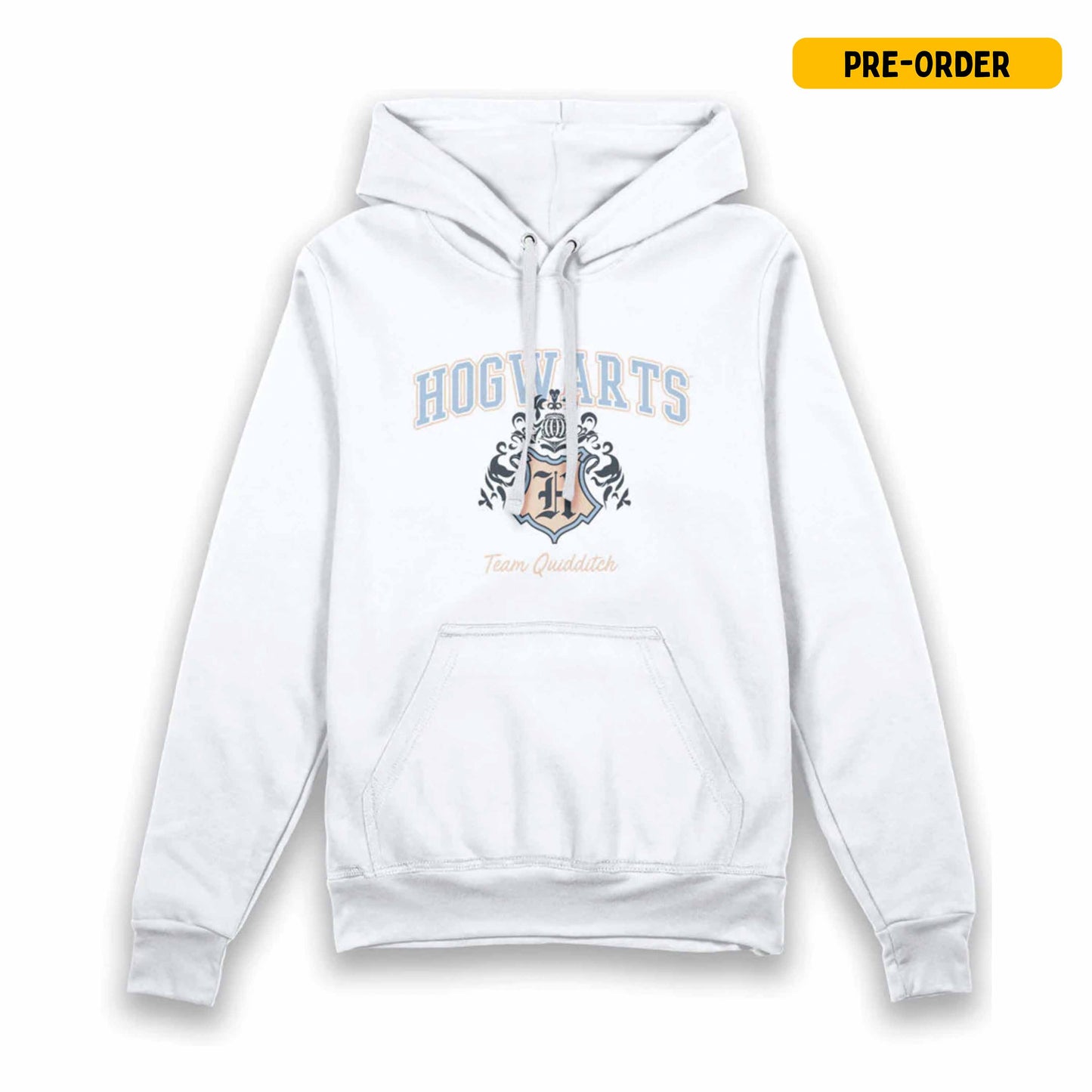 Harry Potter Hogwarts Team Quidditch Adults Hoodie - Unisex - Official Licensed Merchandise