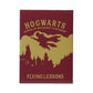 Hogwarts Flying Lessons Metal Magnet - Harry Potter Gifts & Merchandise