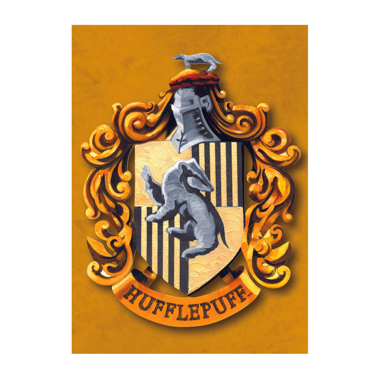 Hufflepuff Crest Magnet - Harry Potter – British Gift Shop