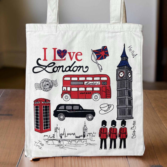 I Love London Icons Tote Bag - London Souvenirs