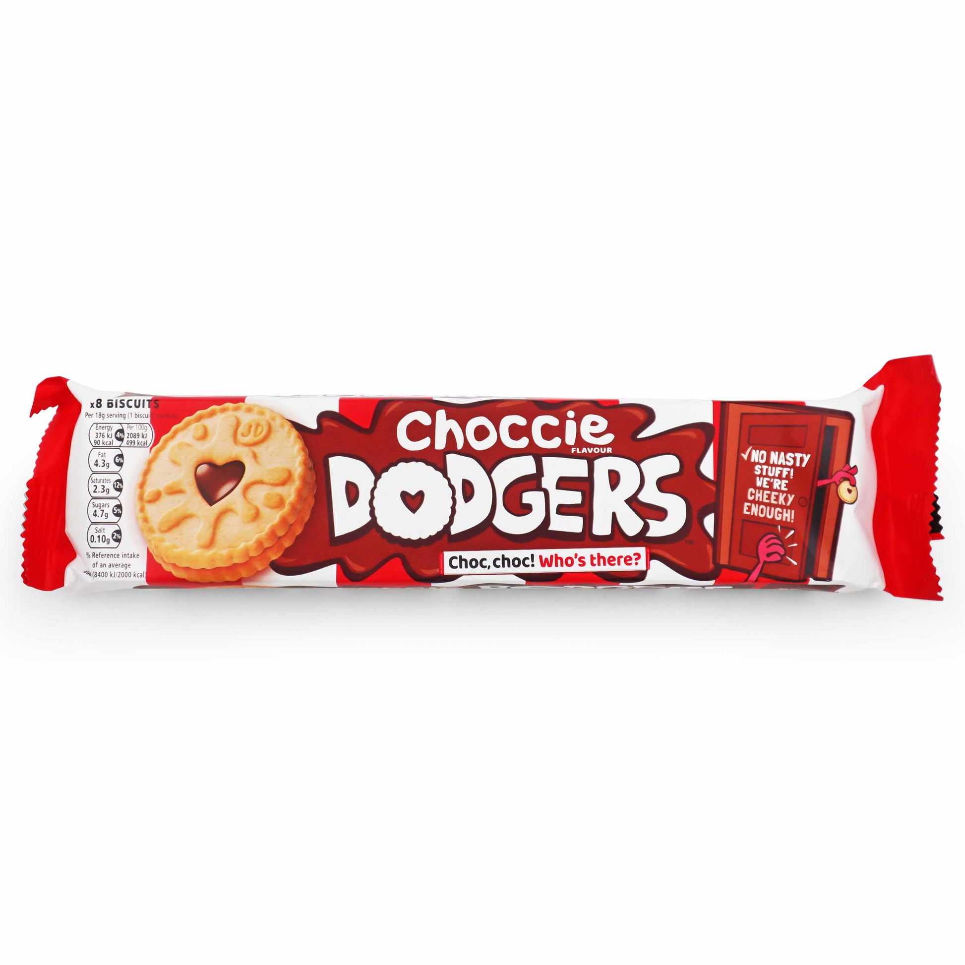 Jammie Dodgers Choccie Dodgers Biscuits 140g - British Snacks