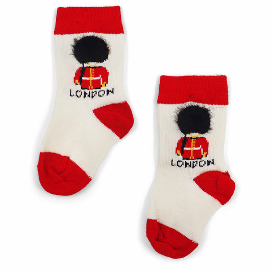 King's Guard Royal London Kid Socks - Design 6 - British London Souvenir Socks