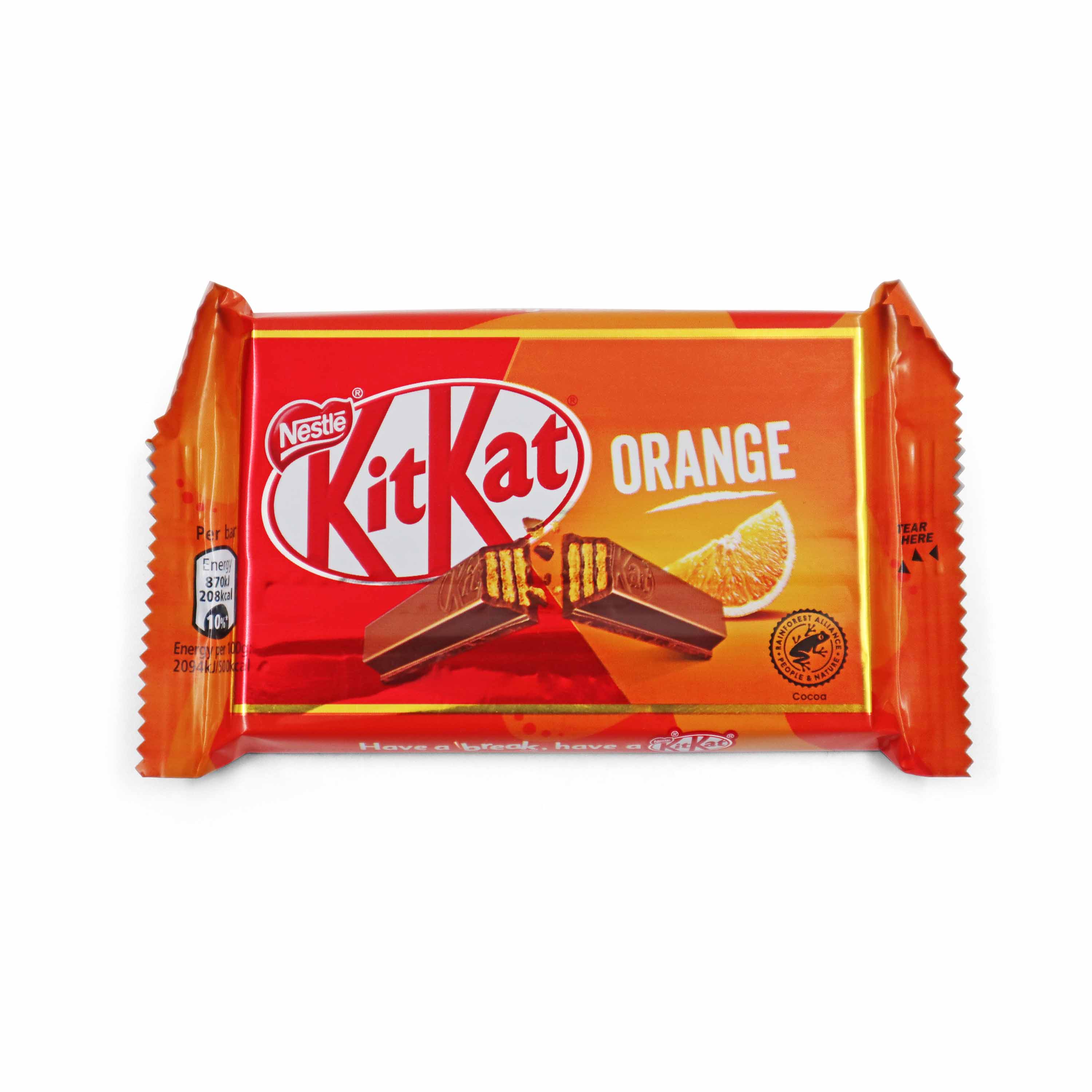 Kit Kat 4 Finger Orange Chocolate Bar 41.5g – British Gift Shop