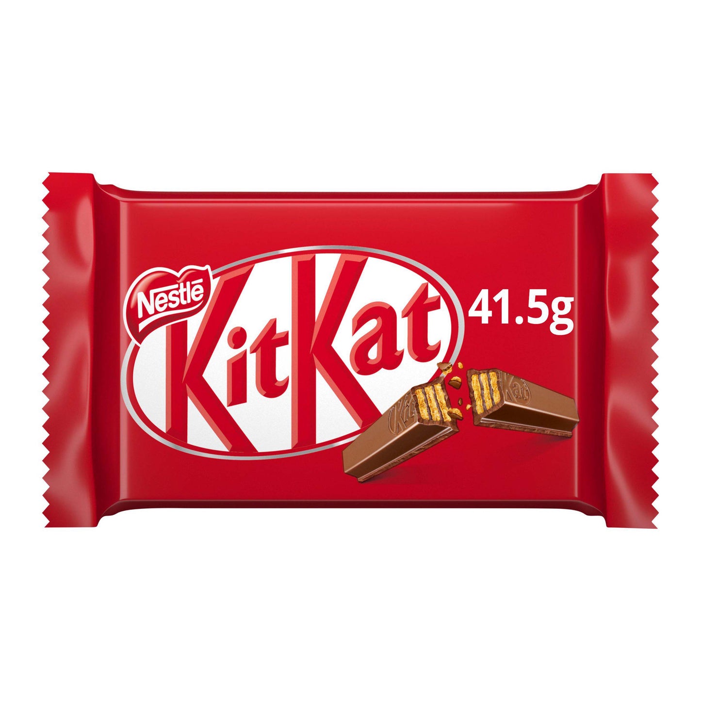 KitKat 4 Finger Milk Chocolate Bar 41.5g - British Snacks KitKat