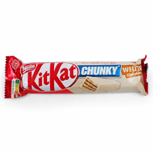 KitKat Chunky White Chocolate Bar 40g - British Chocolates