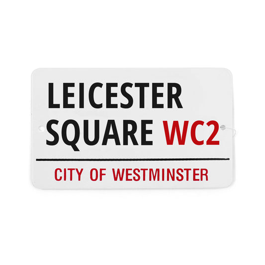 Leicester Square Sign - Metal Tin Sign - London Souvenirs