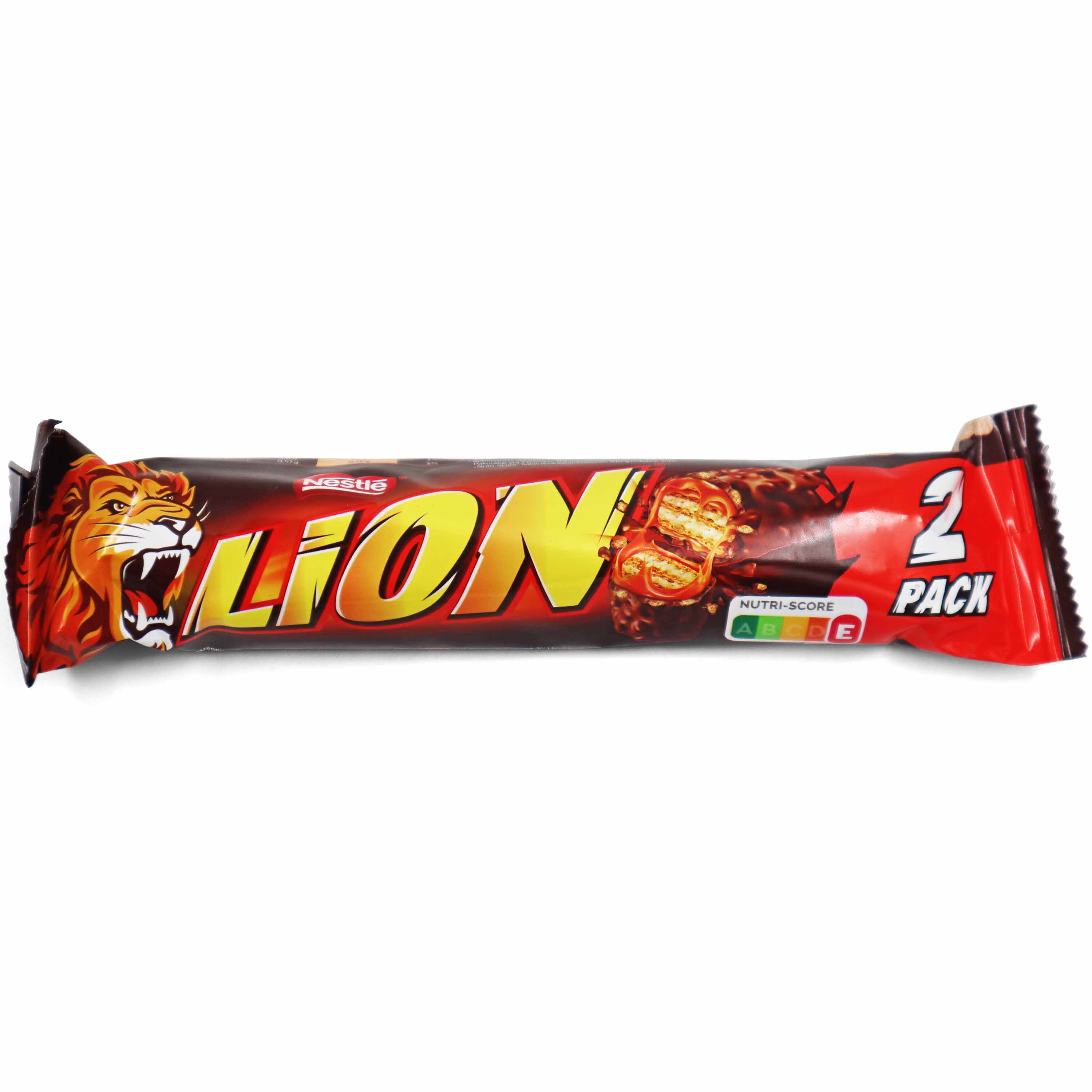 Lion Chocolate Bar 2 Pack - 60g – British Gift Shop