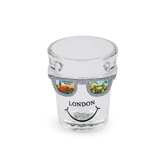 London City Skyline London Sunglasses Shot Glass