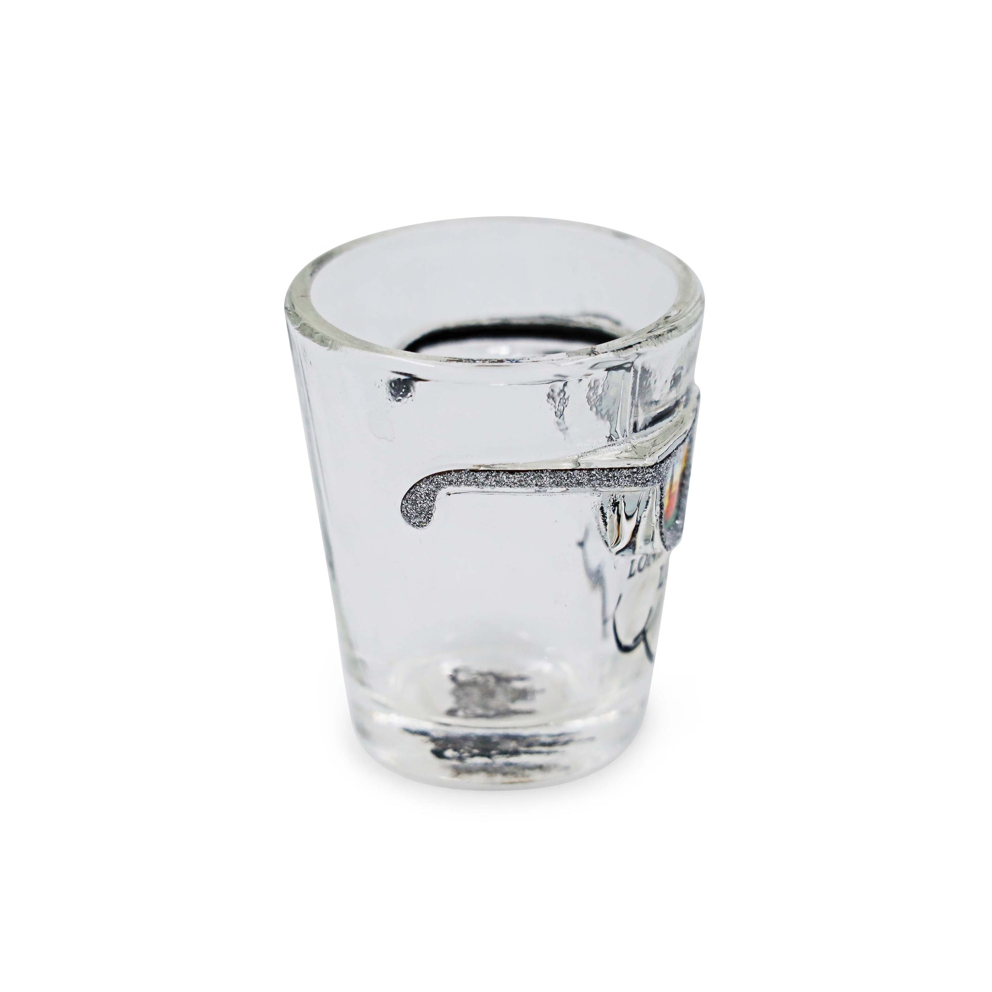 London City Skyline London Sunglasses Shot Glass Silver Frame