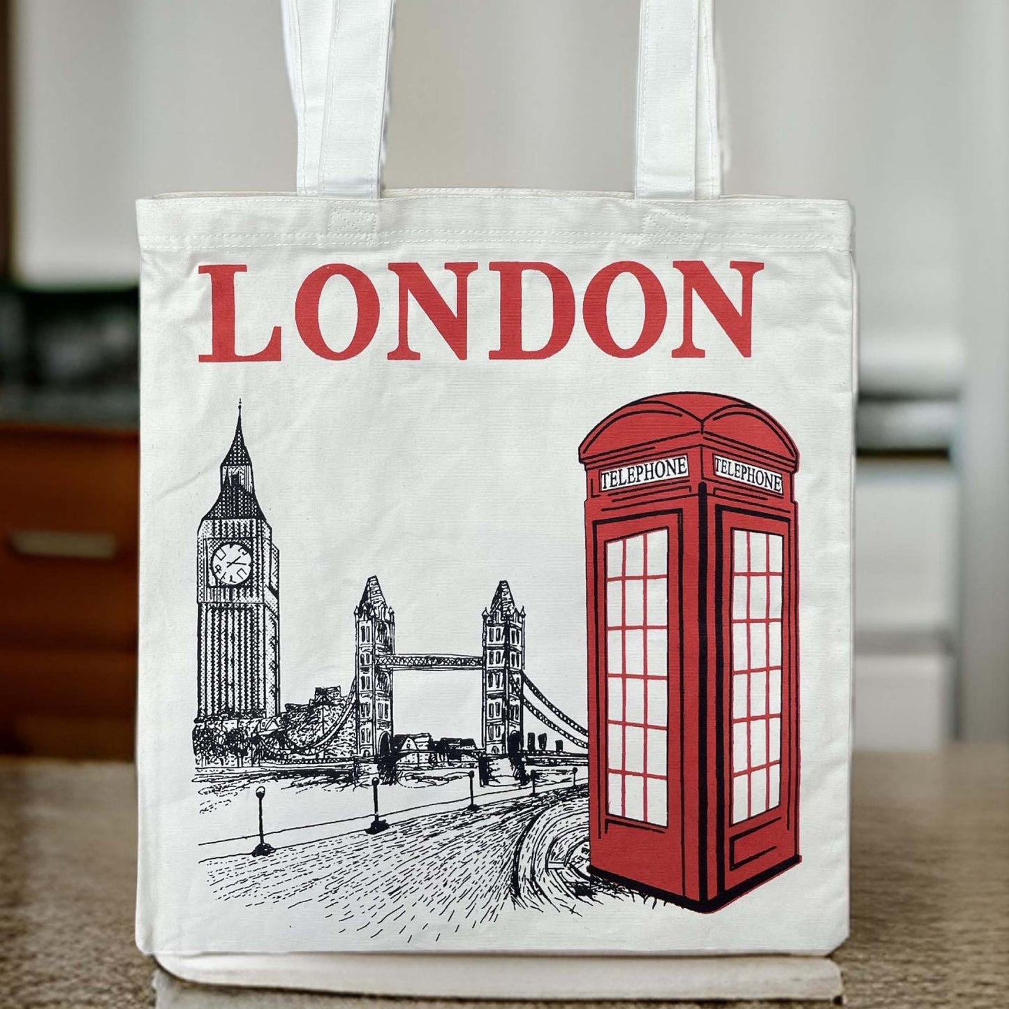 London Classic Souvenir Tote Bag - British Souvenirs