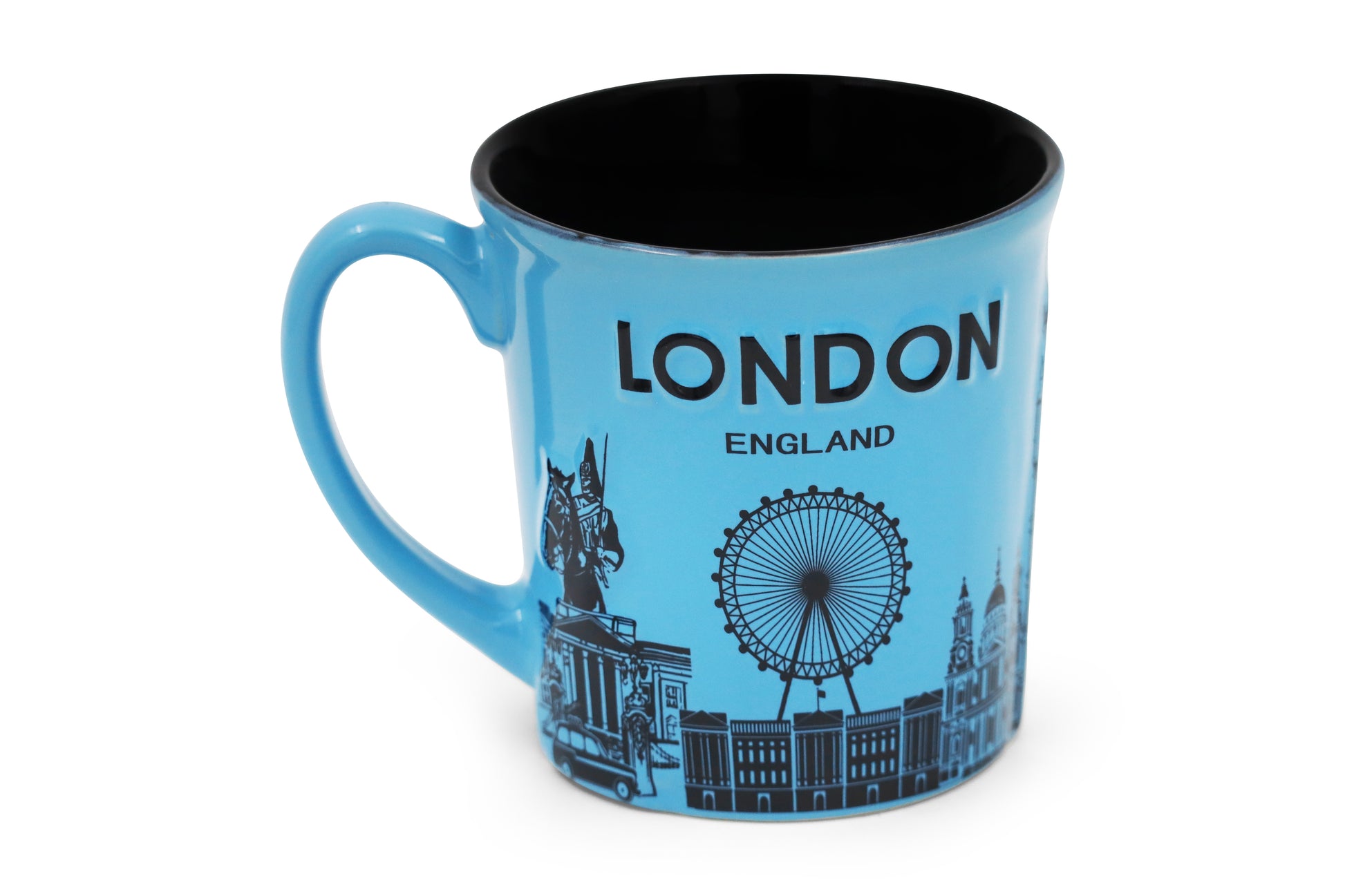 London England Skyline Mug - Blue Edition - British Gifts