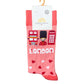 London Icons Love Heart Socks - Pink - British Souvenirs