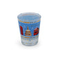 London Landmarks Shot Glass, London England Shotglass