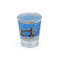 London Landmarks Shot Glass - Blue Shot Glass