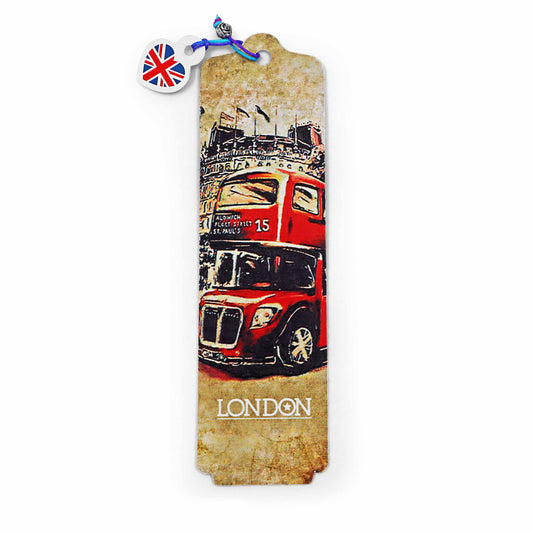 London Souvenir Bookmark - Design 13 - London Souvenirs