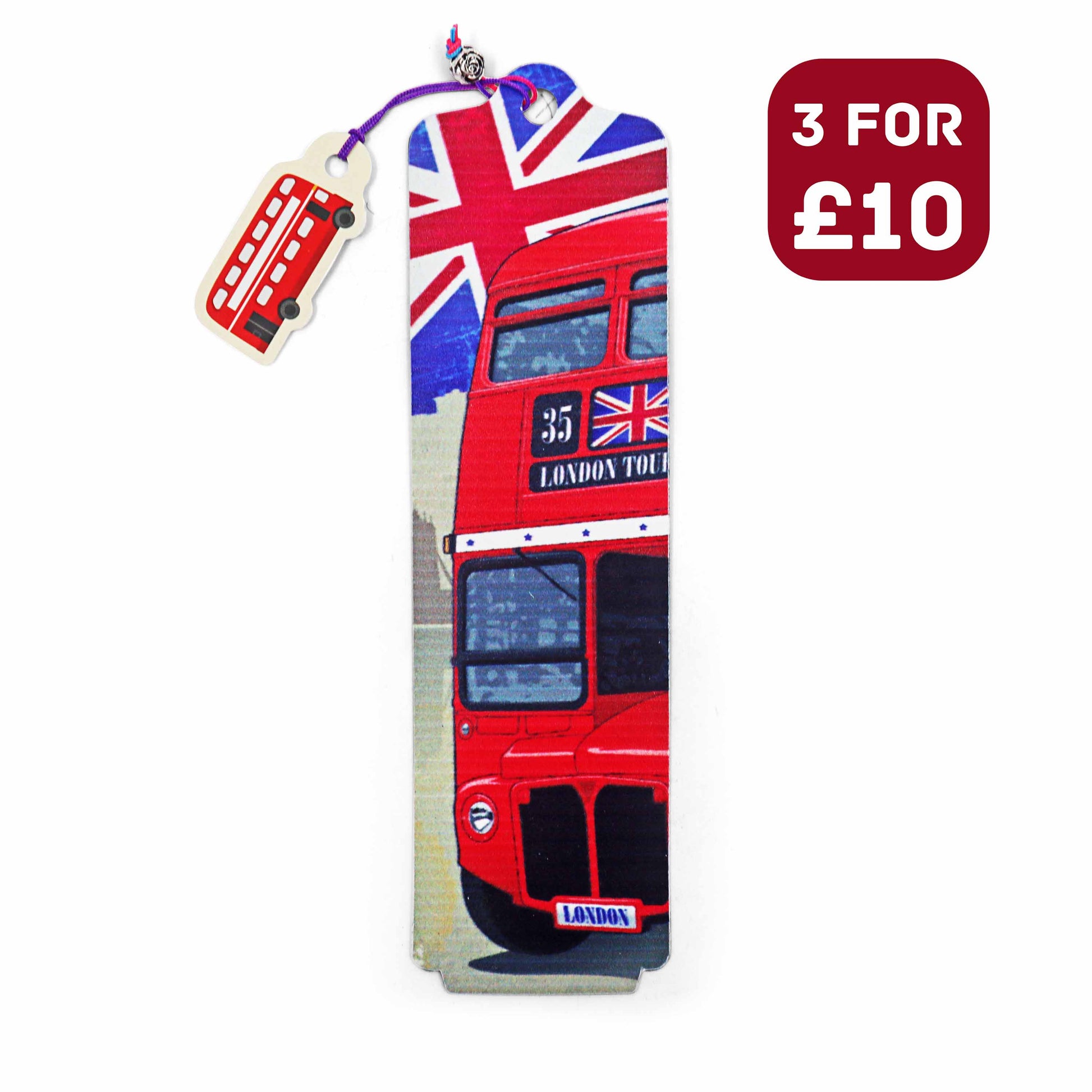 London Souvenir Bookmark - Design 14 - London Souvenirs