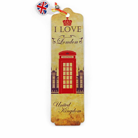 London Souvenir Bookmark - Design 15 - London Souvenirs
