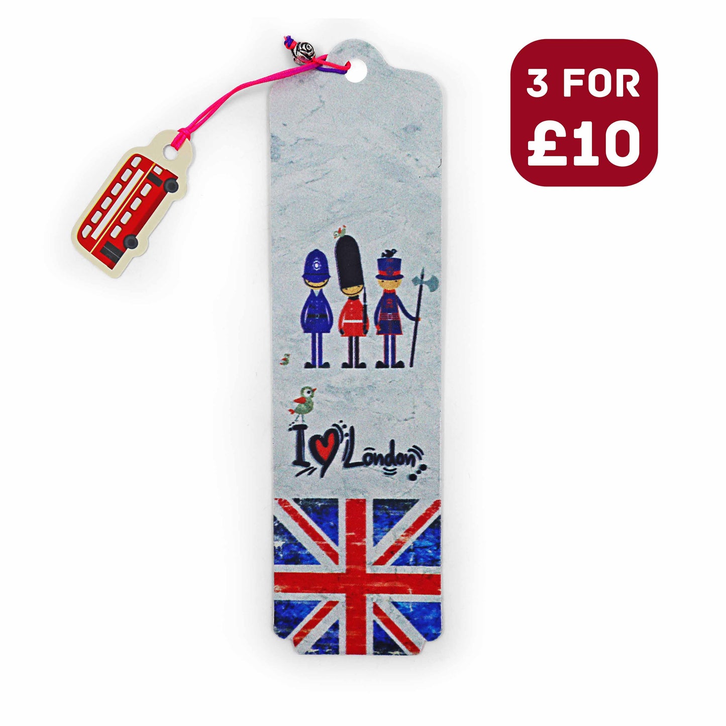 London Souvenir Bookmark - Design 19 - London Souvenirs