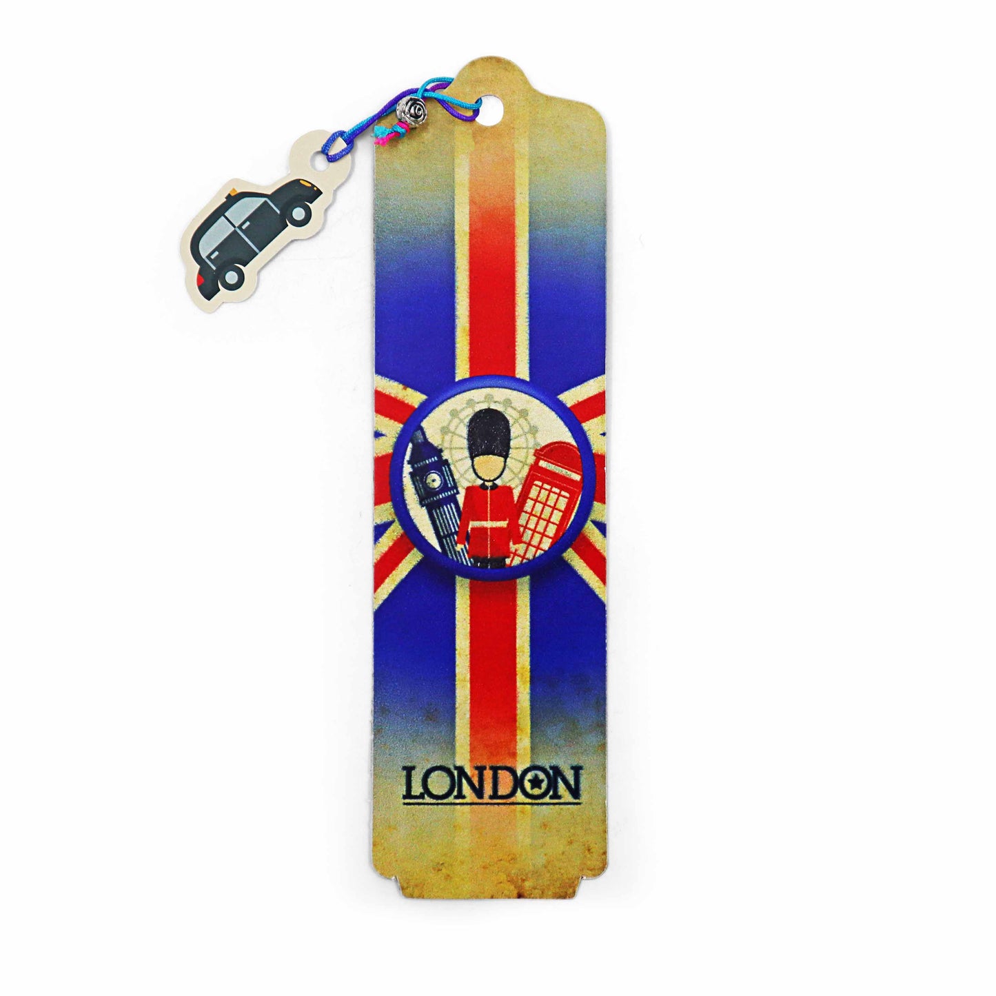 London Souvenir Bookmark - Design 20 - Union Jack Gifts
