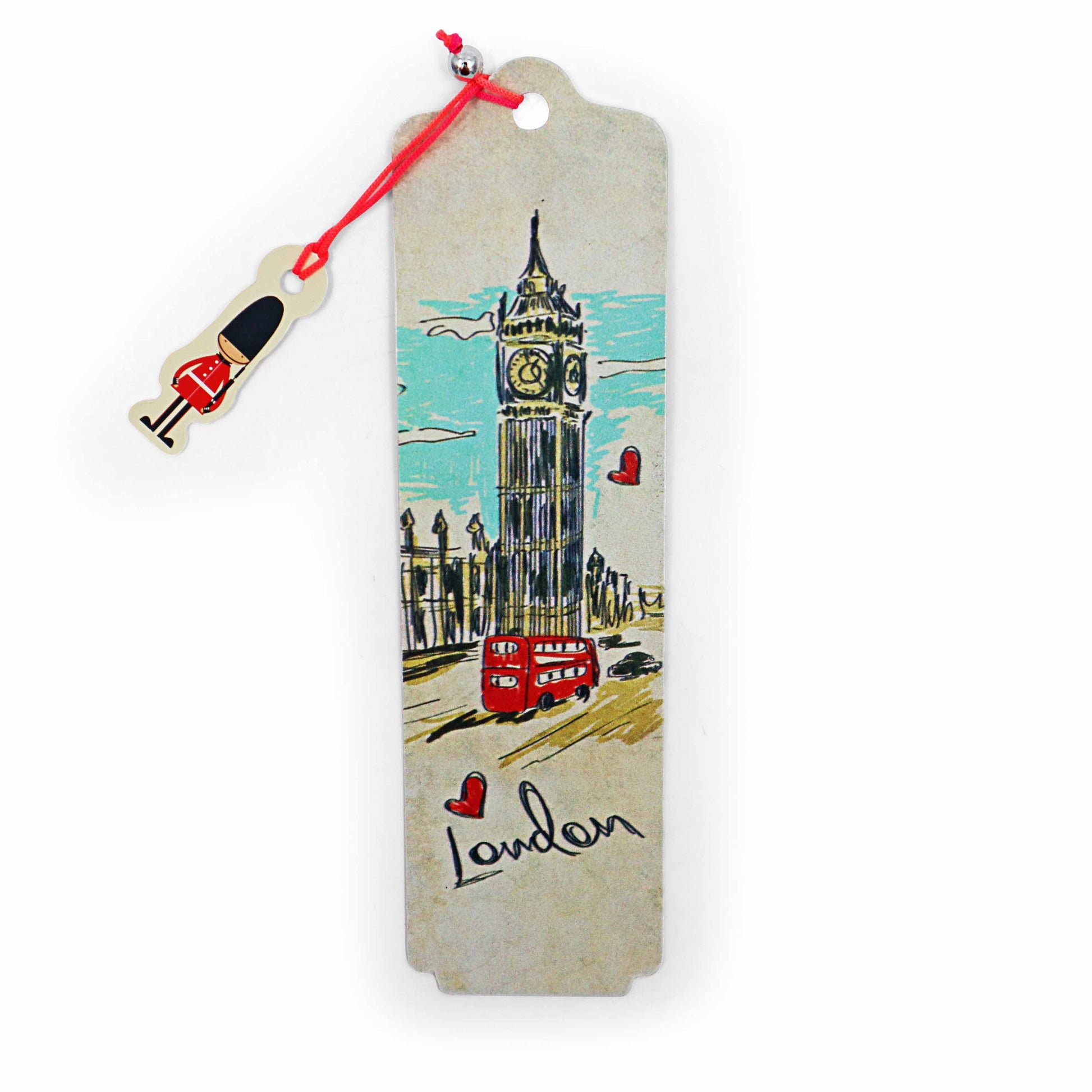 London Souvenir Bookmark - Design 21 - London Souvenirs