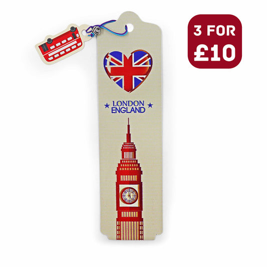 London Souvenir Bookmark - Design 22 -  British Souvenirs