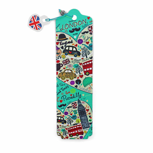London Souvenir Bookmark - Design 24 - British Gifts & Souvenirs