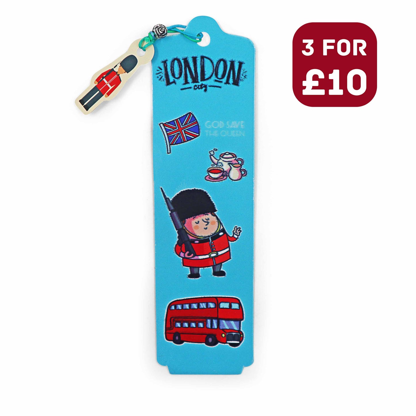 London Souvenir Bookmark - Design 26 - British Souvenirs & Gifts