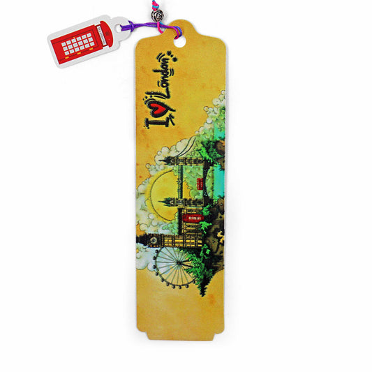 London Souvenir Bookmark - Design 27 - London Souvenirs & Stationery