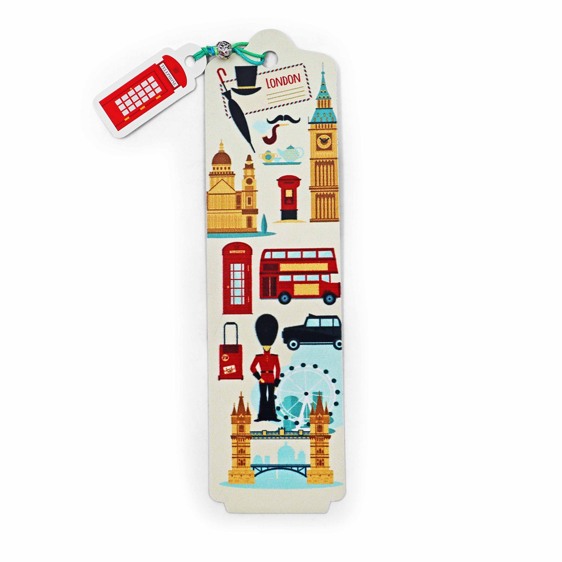 London Souvenir Bookmark - Design 3 - British Gifts Books