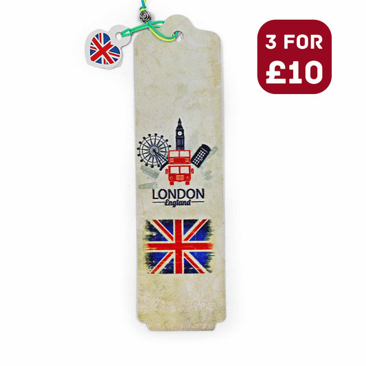 London Souvenir Bookmark - Design 6 - British Souvenirs