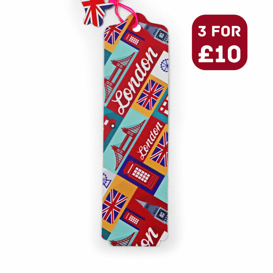 London Souvenir Bookmark - Design 7 - London Souvenirs