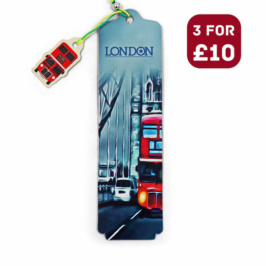 London Souvenir Bookmark - Design 8 - British Sovuenirs