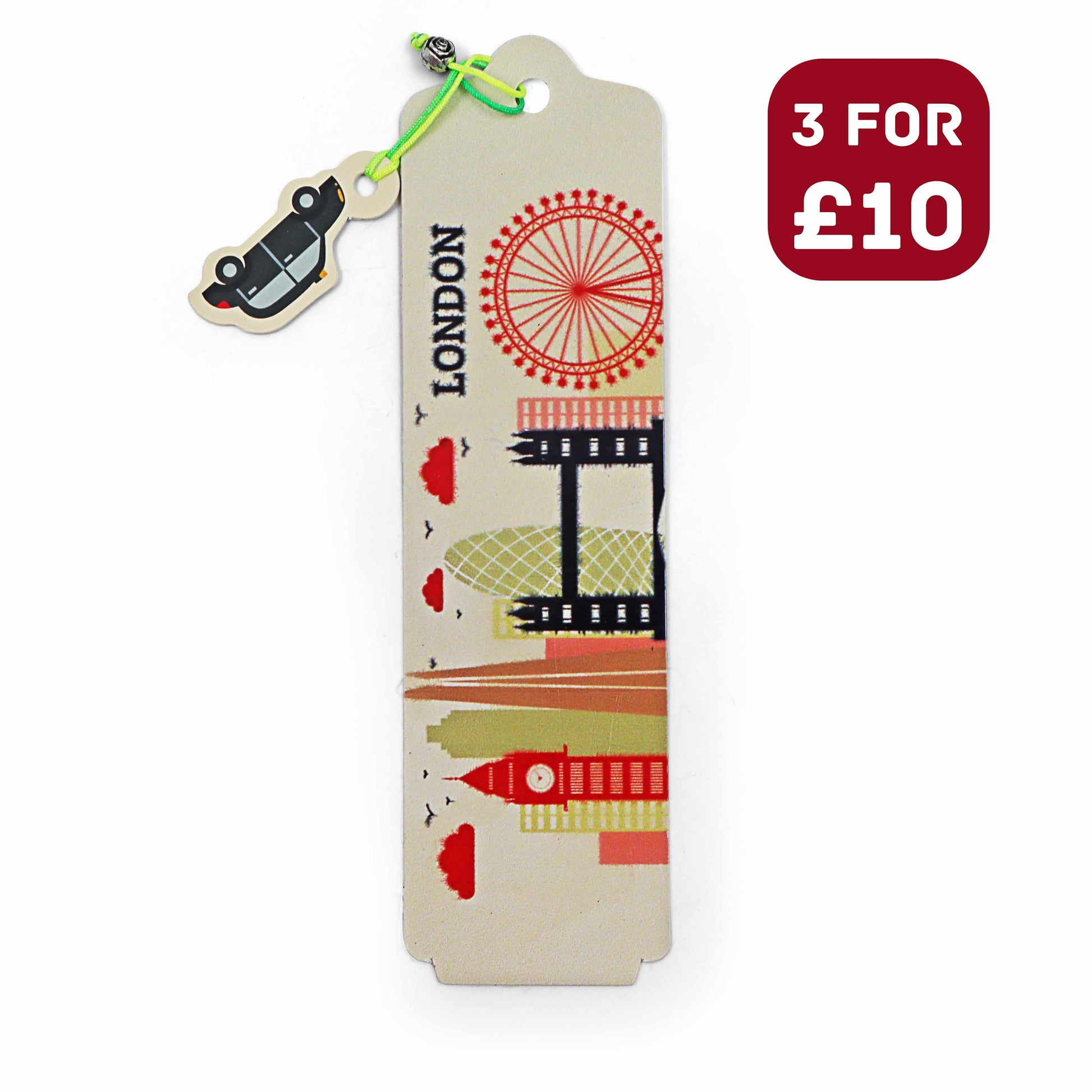 London Souvenir Bookmark - Design 9 - British Gifts & Souvenirs