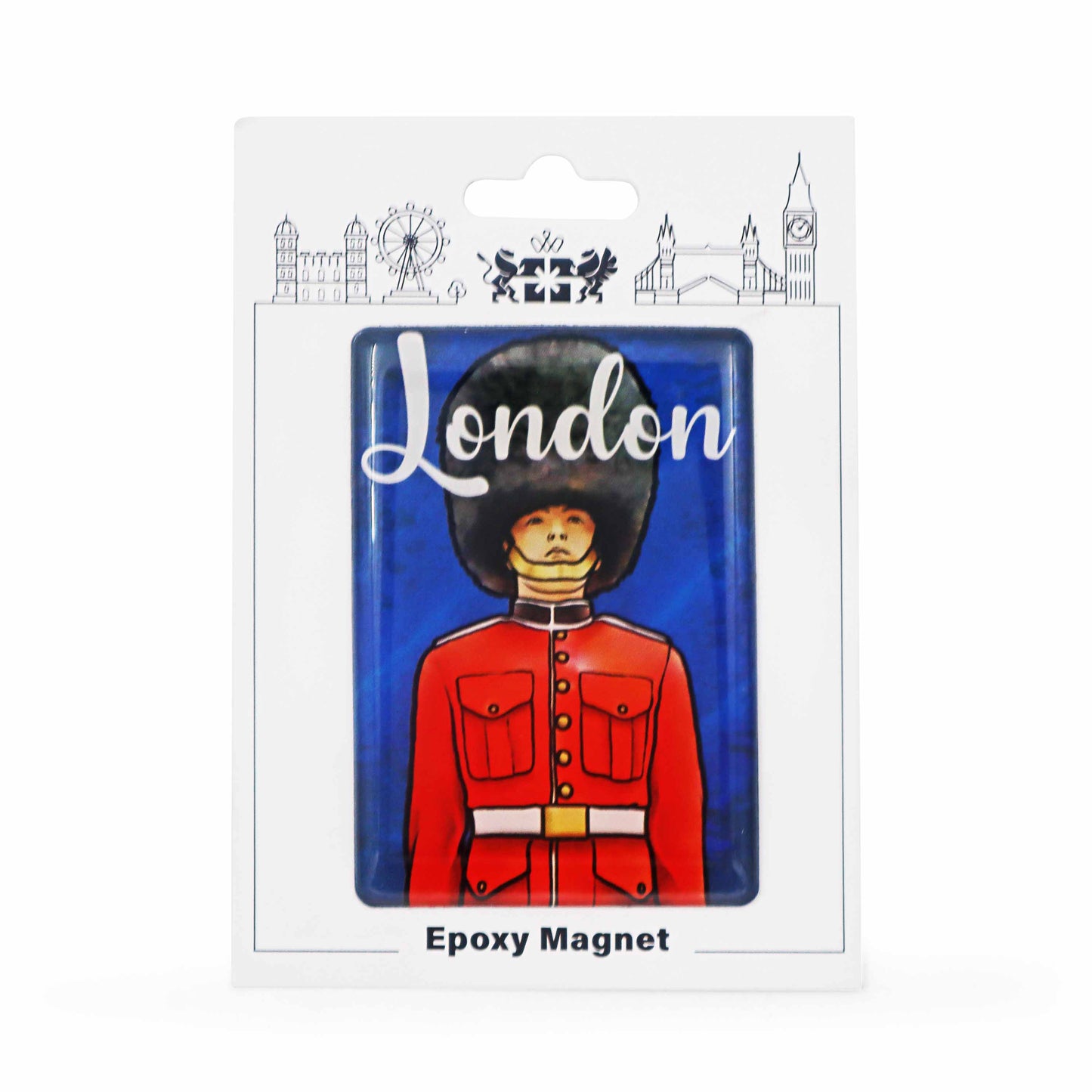 London Souvenir Epoxy Magnet - Design 15 - Fridge Magnets