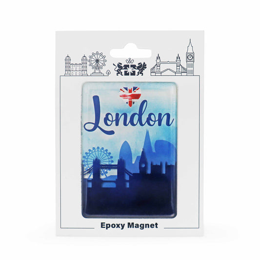 London Souvenir Epoxy Magnet - Design 17 - Fridge Magnets