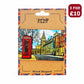 London Souvenir Wooden 3D Magnet - Design 3 - British Gifts