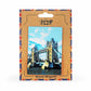 London Souvenir Wooden 3D Magnet - Design 8 - London Gifts