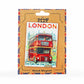 London Souvenir Wooden 3D Magnet - Design 9 - London Souvenirs