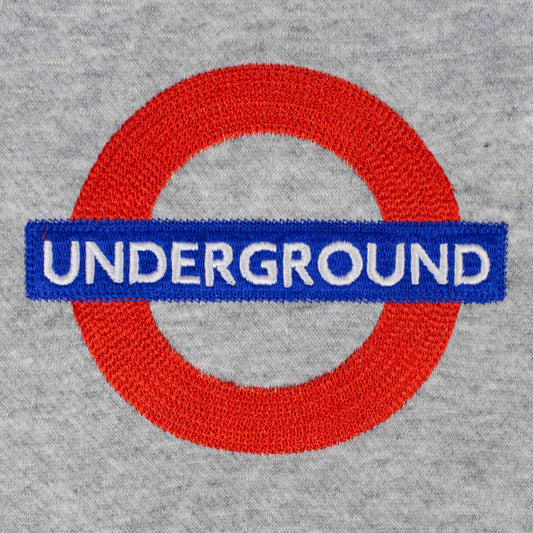 London Underground Heather Grey Sweatshirt - Unisex - London Underground TFL