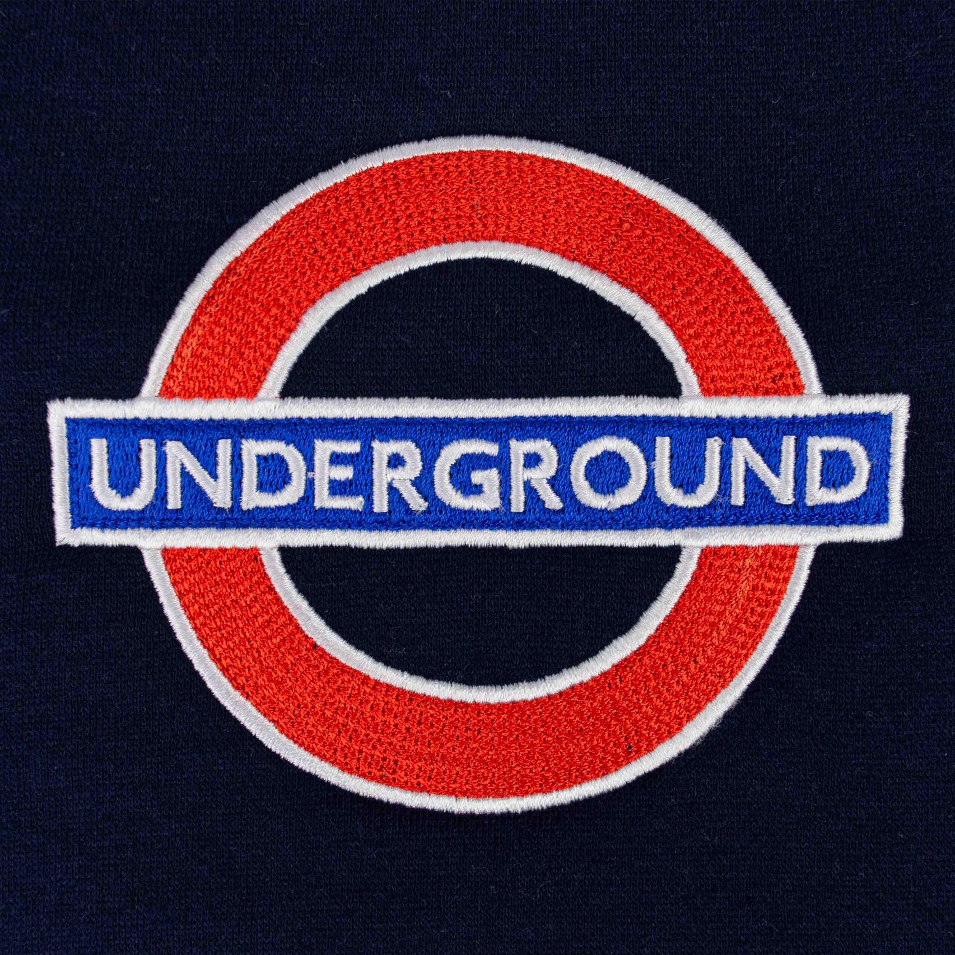 London Underground Navy and Maroon Sweatshirt - Unisex - TFL